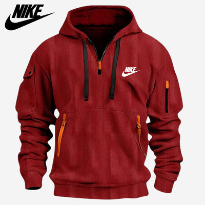 Sweat à Capuche Zippé Multi-Poches || SOLDES DE LIQUIDATION