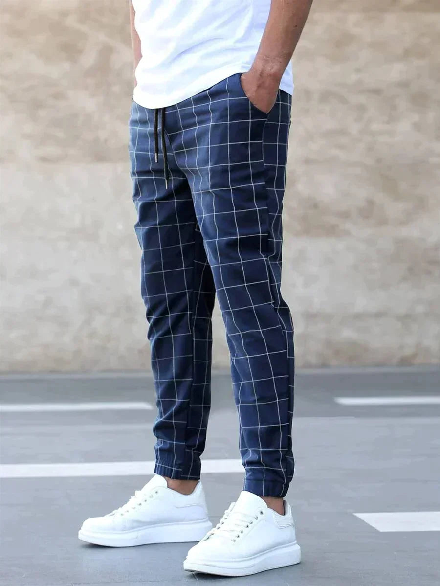 Presley™ - Pantalons élégants avec motif à carreaux