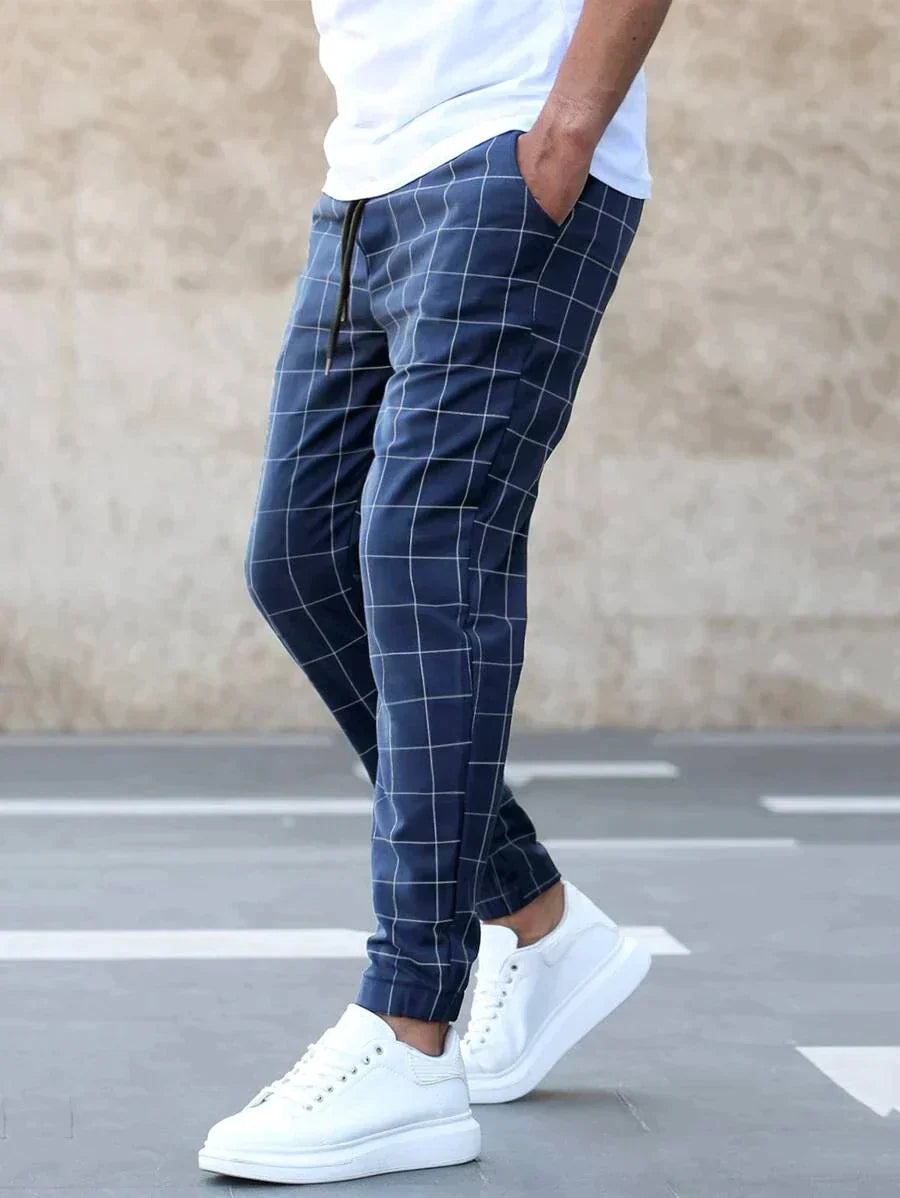 Presley™ - Pantalons élégants avec motif à carreaux