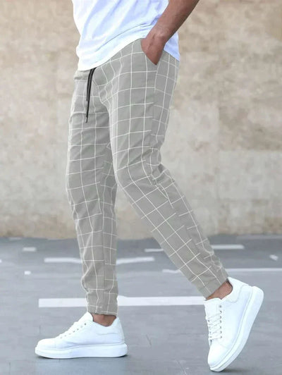 Presley™ - Pantalons élégants avec motif à carreaux