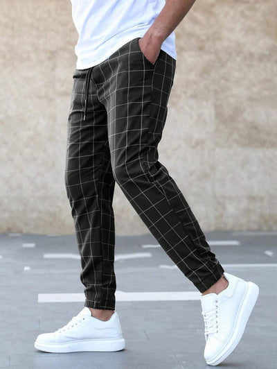Presley™ - Pantalons élégants avec motif à carreaux