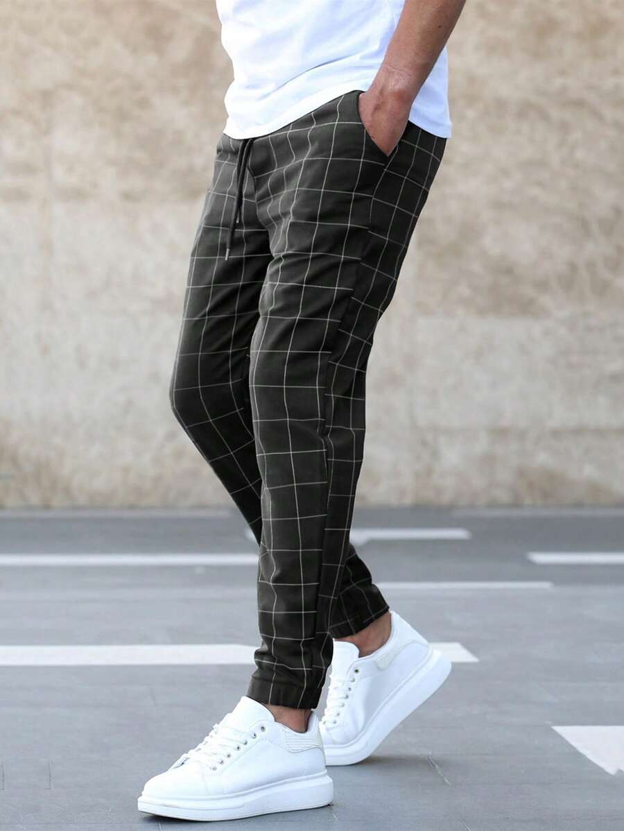 Presley™ - Pantalons élégants avec motif à carreaux