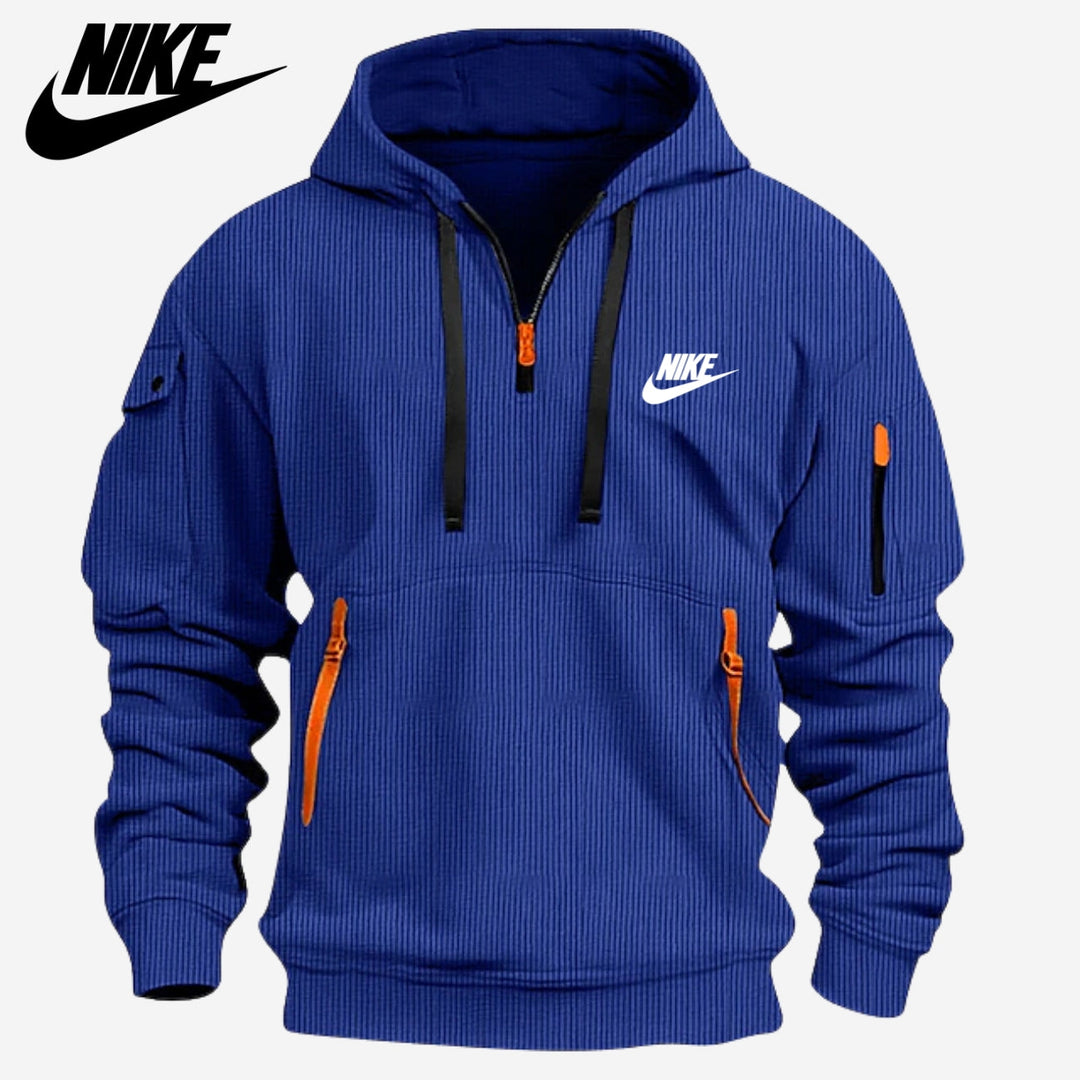Sweat à Capuche Zippé Multi-Poches || SOLDES DE LIQUIDATION