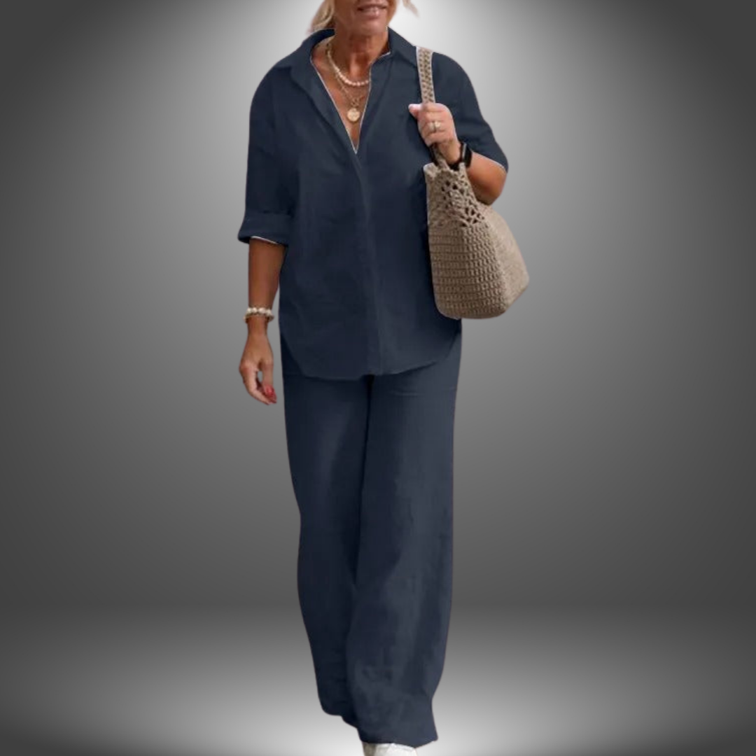 Aurora | Ensemble Chemise et Pantalons