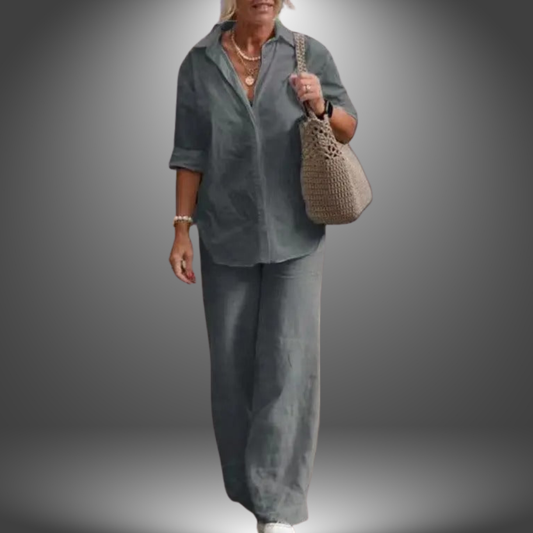Aurora | Ensemble Chemise et Pantalons