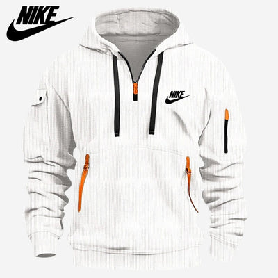 Sweat à Capuche Zippé Multi-Poches || SOLDES DE LIQUIDATION