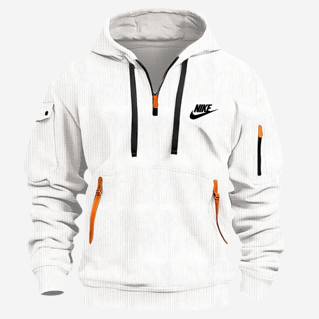 Sweat à Capuche Zippé Multi-Poches - SOLDES DE LIQUIDATION