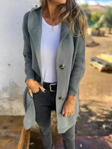 Frieda – Cardigan en tricot élégant