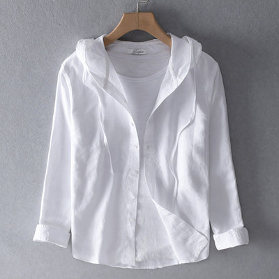 VIRGINIE | BLOUSE LÉGÈRE AVEC CAPUCHE CASUAL ET POLYVALENTE