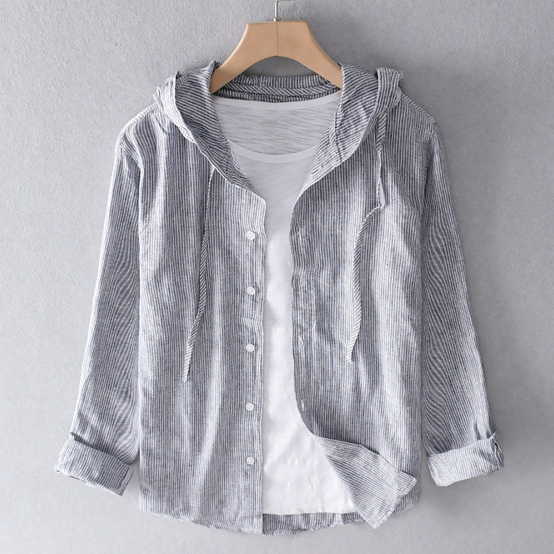 VIRGINIE | BLOUSE LÉGÈRE AVEC CAPUCHE CASUAL ET POLYVALENTE