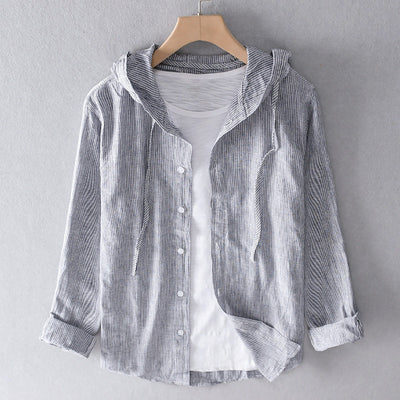 VIRGINIE | BLOUSE LÉGÈRE AVEC CAPUCHE CASUAL ET POLYVALENTE