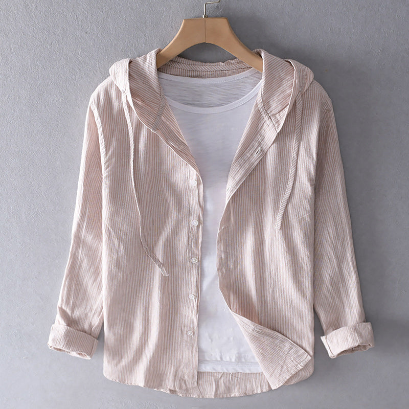 VIRGINIE | BLOUSE LÉGÈRE AVEC CAPUCHE CASUAL ET POLYVALENTE