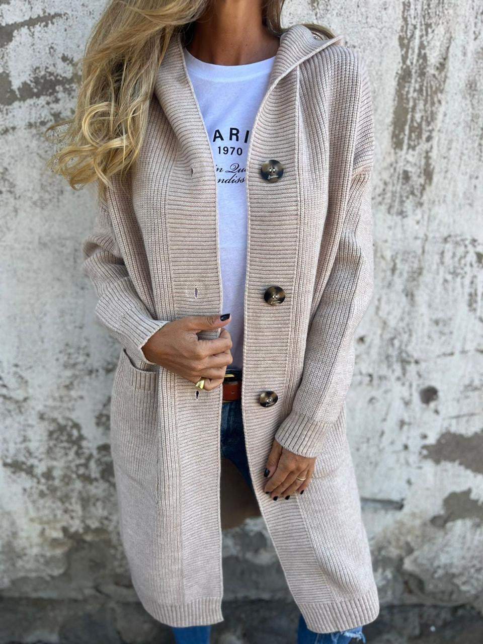 Frieda – Cardigan en tricot élégant