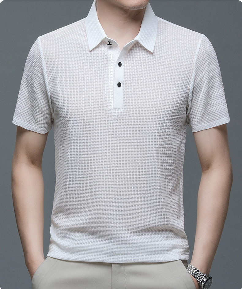 Louis | Polo Élégant en Coton Premium